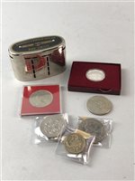 Lot 372 - A COLLECTION OF COINS WITH RATION TOKENS