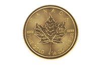 Lot 658 - AN ELIZABETH II CANADA GOLD 10 DOLLARS 1/4 OZ COIN , 2015