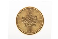 Lot 660 - AN ELIZABETH II CANADA GOLD 10 DOLLARS 1/4 OZ COIN DATED 2015