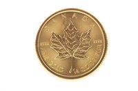 Lot 662 - AN ELIZABETH II CANADA GOLD 10 DOLLARS 1/4 OZ COIN, 2015