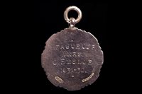 Lot 1903 - TWO EARLY 20TH CENTURY INVERURIE LOCO F.C. GOLD MEDALS