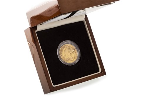 Lot 683 - THE LONDON MINT OFFICE THE QUEEN ANNE GOLD GUINEA, 1714