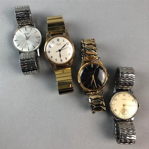Lot 38 - A GENTLEMAN'S SMITHS WRIST WATCH AND OTHER WATCHES