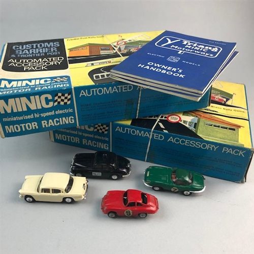 Lot 67 - A LOT OF MINIC MODEL VEHICLES AND ACCESSORIES