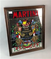 Lot 80 - A MARTINI ADVERTISING MIRROR