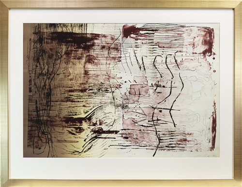 Lot 706 - ABSTRACT, A LIMITED EDITION PRINT BY JO GANTER