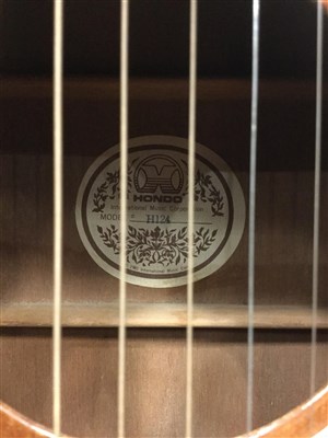 Lot 1844 - A HONDO ACOUSTIC GUITAR