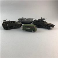 Lot 87 - A COLLECTION OF MILITARY AND OTHER MODEL VEHICLES
