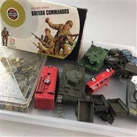 Lot 87 - A COLLECTION OF MILITARY AND OTHER MODEL VEHICLES