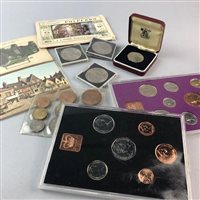 Lot 96 - A KING EDWARD VII CORONATION MEDAL, OTHER COMMEMORATIVE ITEMS AND STAMPS