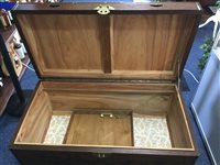 Lot 988 - A CHINESE CAMPHORWOOD CHEST