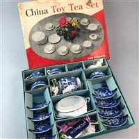 Lot 55 - A CHILD'S CHINA TEA SERVICE