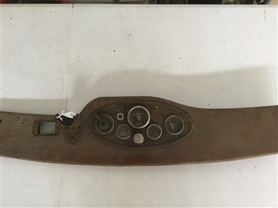 Lot 48 - CAR DASHBOARD WITH INSTRUMENT PANEL