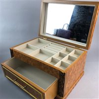 Lot 59 - A LOT OF COSTUME JEWELLERY AND FOUR JEWELLERY BOXES