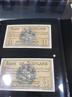 Lot 545 - A COLLECTION OF 20TH CENTURY BANKNOTES