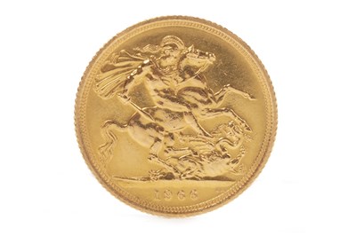 Lot 501 - A GOLD SOVEREIGN, 1966