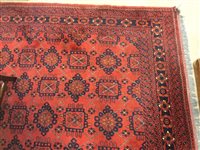 Lot 982 - A LARGE MIDDLE EASTERN RUG