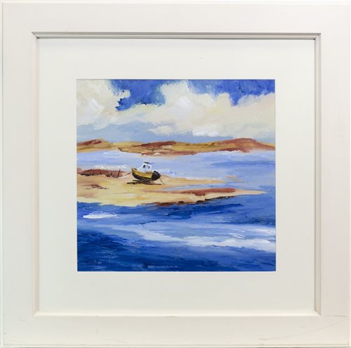 Lot 743 - ARDNAMURCHAN POINT, AN OIL BY JUNE TODD