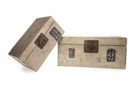 Lot 981 - TWO 19TH CENTURY CHINESE BOXES