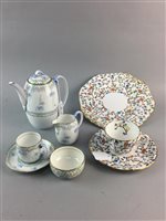 Lot 267 - A GRAFTON PART COFFEE SERVICE AND SPODE TEA WARE