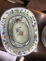 Lot 1272 - AN EXTENSIVE EARLY 19TH CENTURY STONE CHINA DINNER SERVICE