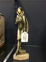 Lot 1659 - AN ART DECO COLD PAINTED FIGURE