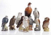 Lot 652 - WHYTE & MACKAY BIRDS OF PREY ROYAL DOULTON...