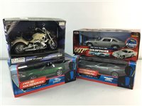 Lot 347 - A LOT OF JAMES BOND MODEL VEHICLES