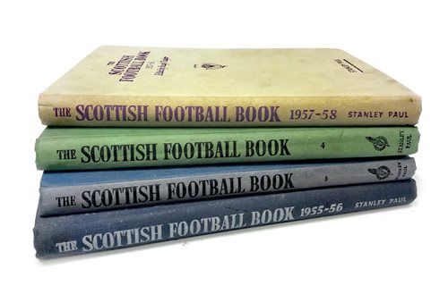 Lot 153 - A SET OF WILLS'S CIGARETTE CARDS AND A SCOTTISH FOOTBALL BOOK