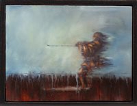 Lot 819 - DEFIANT, AN OIL BY FRANK TO
