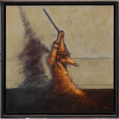 Lot 821 - SEASON OF THE WITCH DOCTOR, AN OIL BY FRANK TO