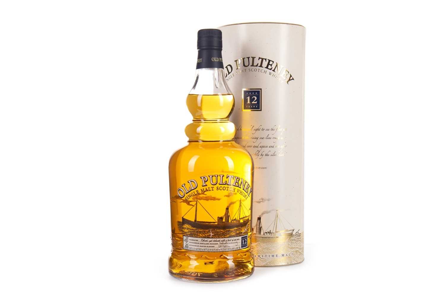 Lot 315 - OLD PULTENEY 12 YEARS OLD ONE LITRE