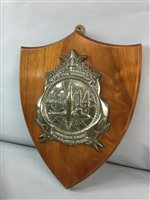 Lot 375 - A US ATLANTIC FLEET PLAQUE AND OTHER NAVY MEMORABILIA