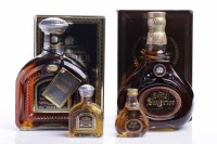 Lot 688 - JOHNNIE WALKER PREMIER, WITH MINIATURE Blended...