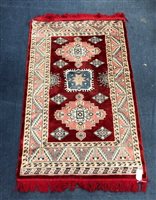 Lot 471 - TWO RUGS OF PERSIAN DESIGN