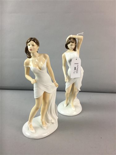 Lot 480 - FOUR ROYAL DOULTON FIGURES FROM THE 'SENSUAL COLLECTION'