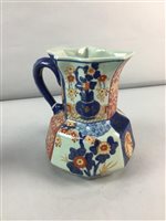 Lot 472 - AN IRONSTONE CHINA JUG