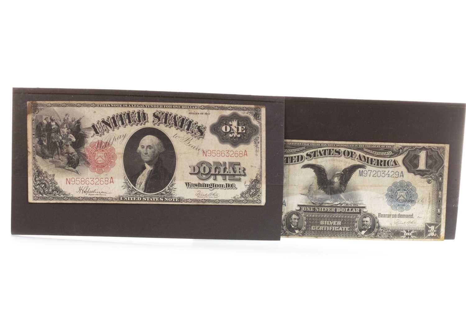 Lot 624 - TWO USA BANKNOTES