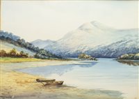 Lot 402 - A PAIR OF WATERCOLOURS BY WILLIAM GLOVER