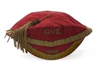 Lot 1895 - TWO EARLY 20TH CENTURY GLASGOW JUNIOR FOOTBALL CAPS