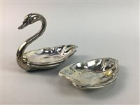 Lot 23 - A SWAROVSKI FIGURE OF A DOG AND OTHER CERAMIC ITEMS