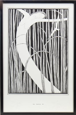 Lot 505 - DANCE, A LITHOGRAPH BY HANNAH FRANK