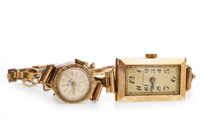 Lot 797 - TWO LADY'S MANUAL WIND WRIST WATCHES