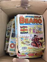 Lot 123 - A COLLECTION OF BEANO AND DANDY COMICS