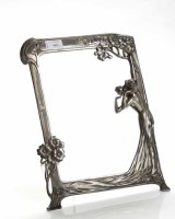 Lot 1022 - JUGENDSTIL WMF TABLE MIRROR the rectangular...