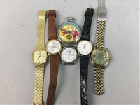 Lot 74 - A LOT OF WRIST WATCHES