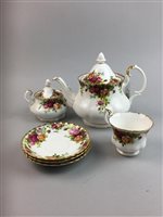Lot 86 - A ROYAL ALBERT OLD COUNTRY ROSES TEA SERVICE