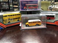 Lot 176 - A GROUP OF CORGI AND DIE-CAST BUSES
