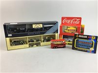 Lot 181 - A GROUP OF LLEDO DIE-CAST BUSES AND GOODS VEHICLES