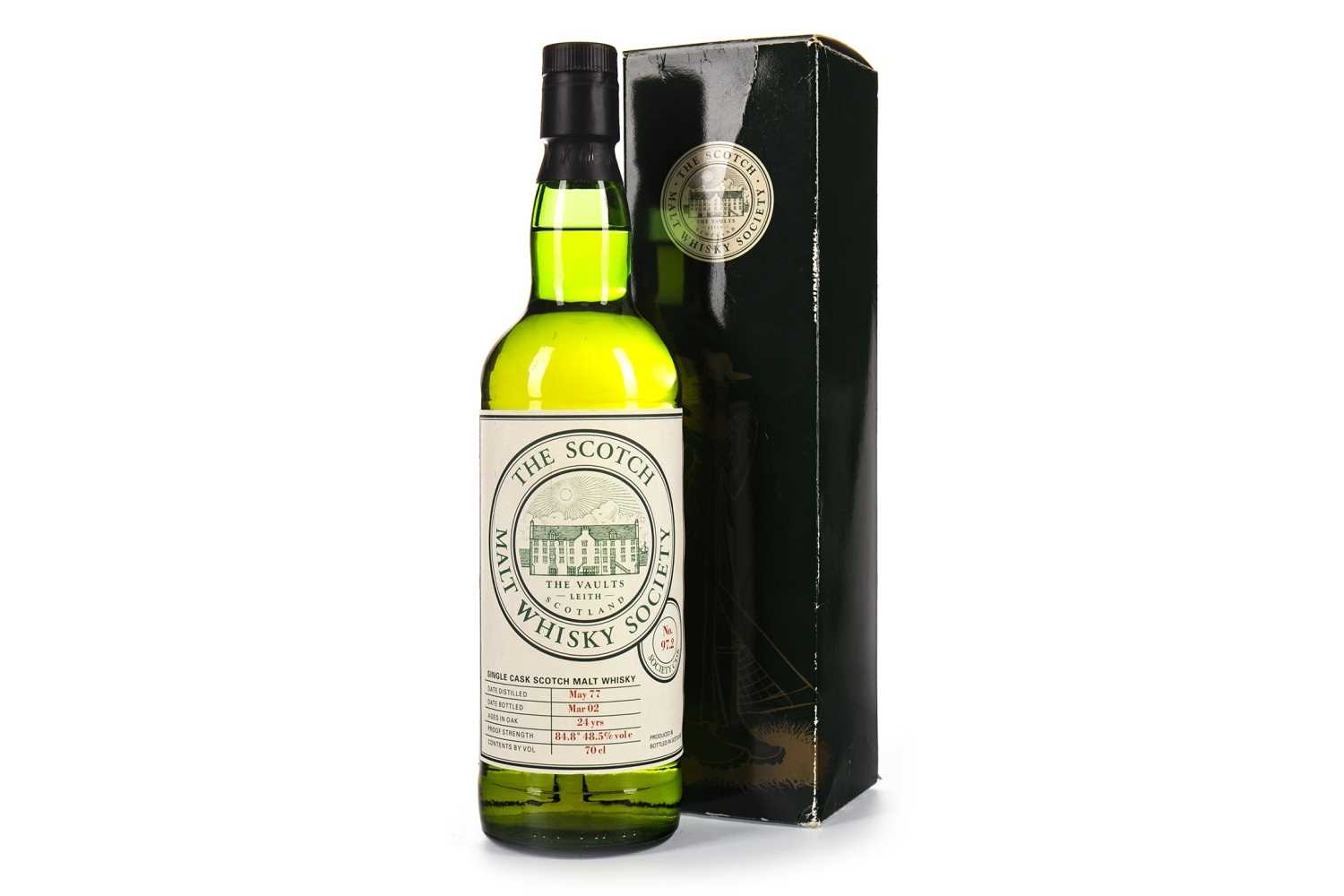 Lot 10 - LITTLEMILL 1977 SMWS 97.2 AGED 24 YEARS